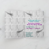 Cartes Pour Fêtes Annuelles Dans Le Manger - Personnalisé (Intérieur)