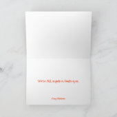 Cartes Pour Fêtes Annuelles Dans les yeux de Dieu (Intérieur)