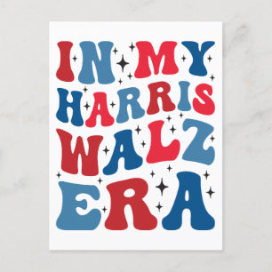 Cartes Pour Fêtes Annuelles Dans mon Harris Walz Era Kamala élection 2024