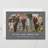 Cartes Pour Fêtes Annuelles Dans Notre Très Joyeuse Ère Moderne 3 Photo Noël (Devant)