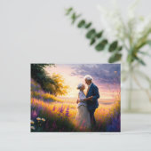 Cartes Pour Fêtes Annuelles Danse avec mon âme soeur (Debout devant)