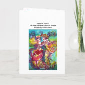 Cartes Pour Fêtes Annuelles DANSE DE CARNAVAL ROMANTIQUE / Saint Valentin (Dos)