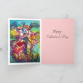 Cartes Pour Fêtes Annuelles DANSE DE CARNAVAL ROMANTIQUE / Saint Valentin (Intérieur)