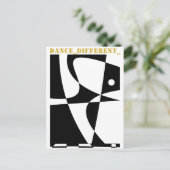 CARTES POUR FÊTES ANNUELLES DANSE_DIFFÉRENTE_ (Debout devant)