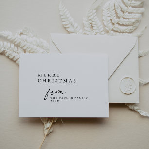 Cartes Pour Fêtes Annuelles DARCY Black unique Boho do-it-yourself moderne Joy