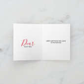 Cartes Pour Fêtes Annuelles Darling Yorkie Valentine (Intérieur)