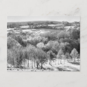 Cartes Pour Fêtes Annuelles Dartmoor Hills Matin Infrarouge