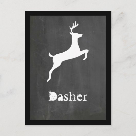Cartes Pour Fêtes Annuelles Dasher (Devant)