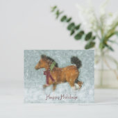 Cartes Pour Fêtes Annuelles Dashing thru (Debout devant)