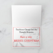 Cartes Pour Fêtes Annuelles Dashing to Christmas (Intérieur)