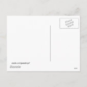 Cartes Pour Fêtes Annuelles Dauphin de Noël tropical (Dos)