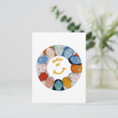 Cartes Pour Fêtes Annuelles Day of Happiness  (Debout devant)