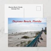 Cartes Pour Fêtes Annuelles Daytona Beach, Floride (Devant / Derrière)