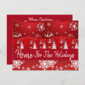 Cartes Pour Fêtes Annuelles De Belles Expressions - (Devant / Derrière)