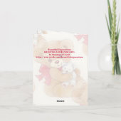 CARTES POUR FÊTES ANNUELLES DE BELLES EXPRESSIONS - (Dos)