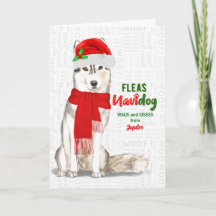 de Dog Cute Siberian Husky Christmas