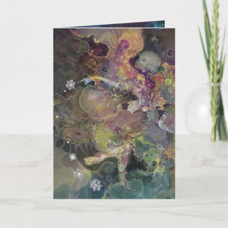 Cartes Pour Fêtes Annuelles *** de Faery de flocon de neige