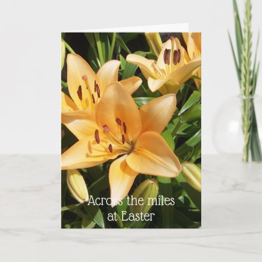Cartes Pour Fêtes Annuelles De L'Autre Côté Des Miles Pâques (Devant)