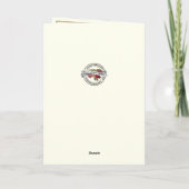 Cartes Pour Fêtes Annuelles Deacon Christmas Mary Angels playing music (Dos)