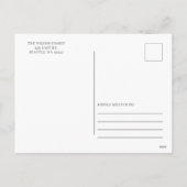 Cartes Pour Fêtes Annuelles Deck Les Halls Nouvelle Adresse Déplacement (Dos)