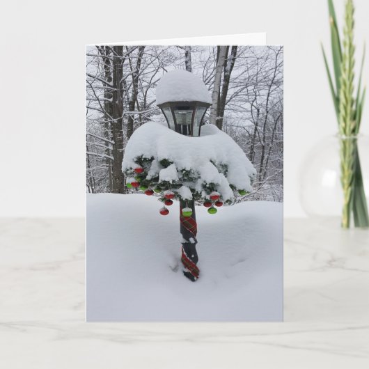 Cartes Pour Fêtes Annuelles Décor de Noël Vacances d'hiver Noël (Devant)