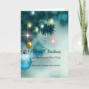 Cartes Pour Fêtes Annuelles Décoration bleueBougies du Nouvel An et Noël