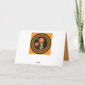 Cartes Pour Fêtes Annuelles Décoration Citrouille d'Halloween (Dos)