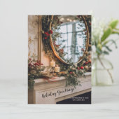 Cartes Pour Fêtes Annuelles Décoration de fêtes (Debout devant)