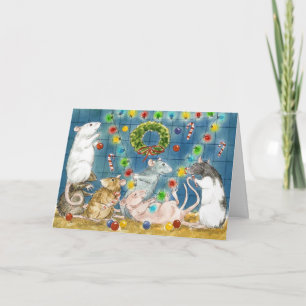 Cartes Pour Fêtes Annuelles Décoration de l'arbre