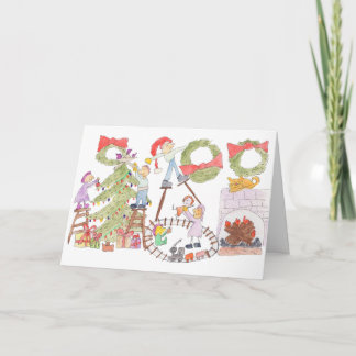 Cartes Pour Fêtes Annuelles Décoration de Noël