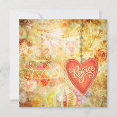 Cartes Pour Fêtes Annuelles Décoration de Noël Joyeuse Inspirante et Jolie (Devant)