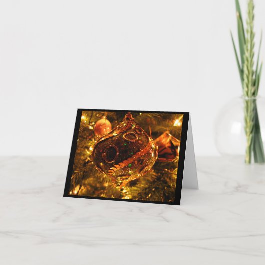Cartes Pour Fêtes Annuelles Décoration de Noël séquencée (Devant)