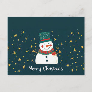 Cartes Pour Fêtes Annuelles Décoration de sapin de Noël simple élégant rouge