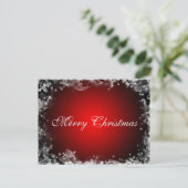 Cartes Pour Fêtes Annuelles Décoration simple et élégante Joyeux Noël (Debout devant)