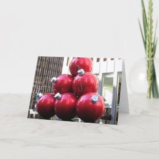 Cartes Pour Fêtes Annuelles Décorations d'arbres de Noël