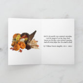 Cartes Pour Fêtes Annuelles Décorations d'automne sur table, Citrouille, Fruit (Intérieur)