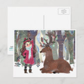 Cartes Pour Fêtes Annuelles Décorations de Noël (Devant / Derrière)