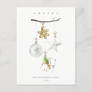 Cartes Pour Fêtes Annuelles Décorations de Noël Étoile Cookie Carillon Acclama