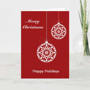 Cartes Pour Fêtes Annuelles Décorations de Noël personnalisées