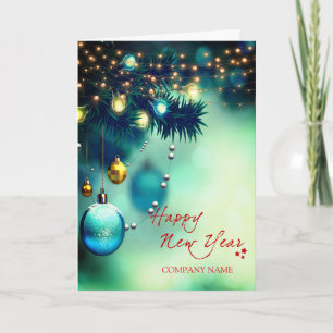Cartes Pour Fêtes Annuelles décorations de sapin de Noël, magiques