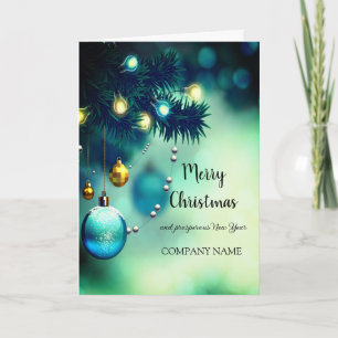 Cartes Pour Fêtes Annuelles décorations de sapin de Noël, magiques