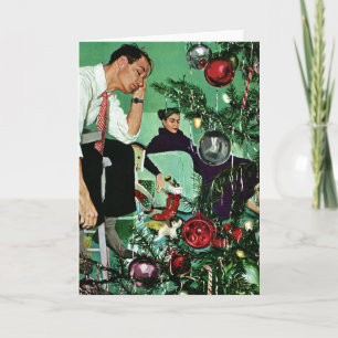 Cartes Pour Fêtes Annuelles Découpage de l'arbre