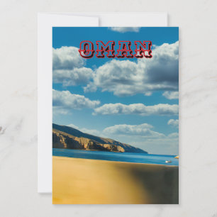 Cartes Pour Fêtes Annuelles Découvrez la beauté majestueuse d'Oman