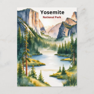 Cartes Pour Fêtes Annuelles Découvrez le parc national de Yosemite : le majest