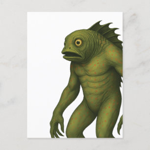 Cartes Pour Fêtes Annuelles Deep One - Du Bestiaire Cosmique d'Innsmouth