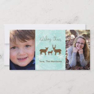 Cartes Pour Fêtes Annuelles Deer