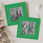 Cartes Pour Fêtes Annuelles Définir Naughty | 5 Photo Collage Noël<br><div class="desc">Célébrez la saison des Fêtes en envoyant ces cartes de fin de année de Noël amusants et enjoués à vos amis et votre famille! Cette carte spéciale de noël comprend un collage de quatre photos sur le devant et une photo plus grande au verso ainsi qu'un salutation de vacances classique,...</div>