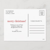 Cartes Pour Fêtes Annuelles Définition de Noël 3 Photo (Dos)