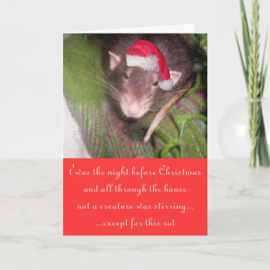 Cartes Pour Fêtes Annuelles Dépats de Noël (Devant)