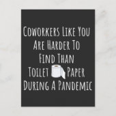 Cartes Pour Fêtes Annuelles Des Cotravailleurs Comme Vous Sont Plus Difficiles (Devant)